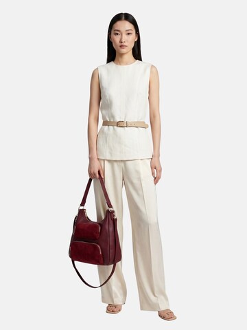 Borsa a mano 'Borsa a mano donna Kassandra con zip - Poliestere 100%' di Kassandra in rosso