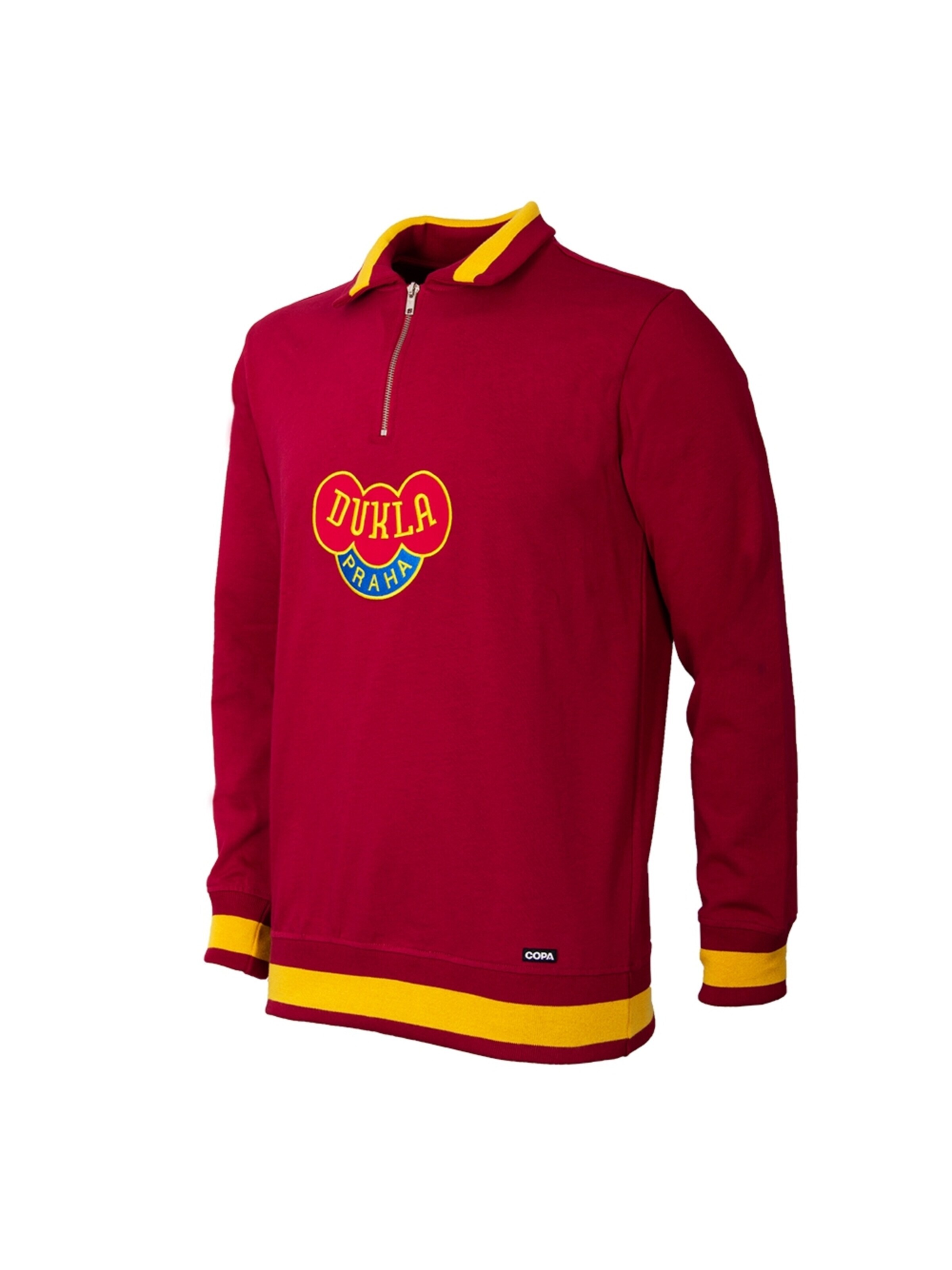 COPA FOOTBALL Sporttrui 'Dukla Prague 1968 Retro Voetbaltrui' in Rood: voorkant
