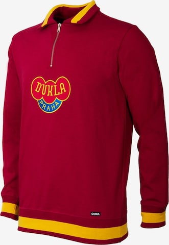 COPA FOOTBALL Sports sweater 'Dukla Prague 1968 Retro Voetbaltrui' in Red: front