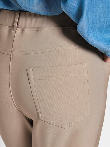 Regular Pantalon 'Louisa' Goldner en beige