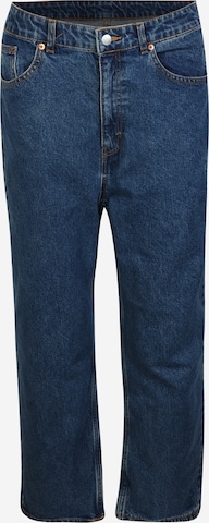 Monki Loosefit Jeans in Blauw: voorkant