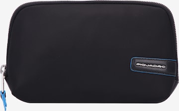 Piquadro Cosmetic Bag 'Ry' in Black: front