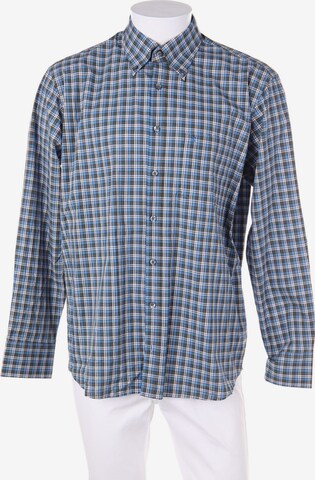 BRAX Button Up Shirt in L in Blue: front