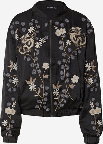 Nasty Gal Between-season jacket in Black: front