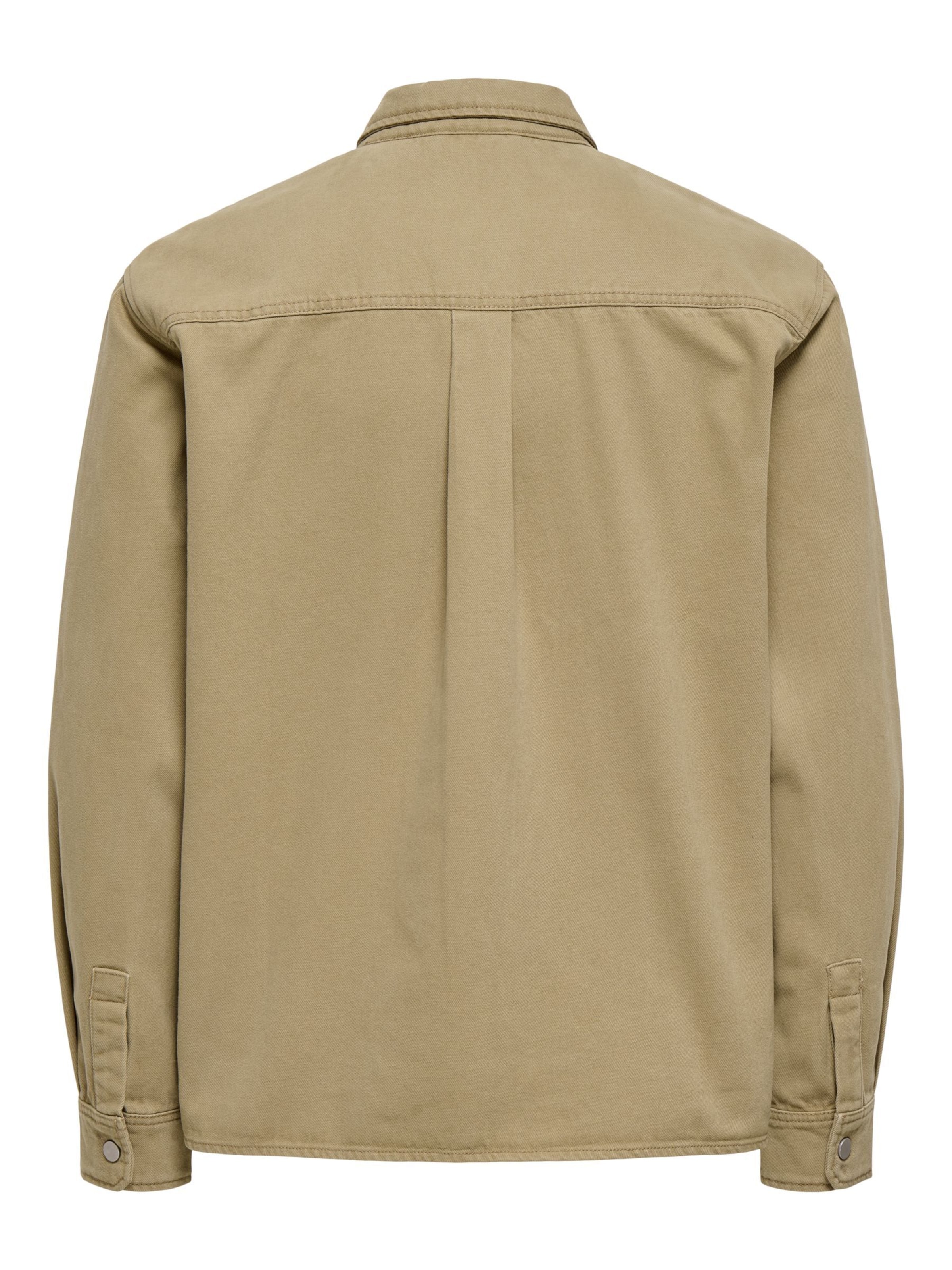 Coupe regular Chemise business 'ONSTimes' Only & Sons en beige