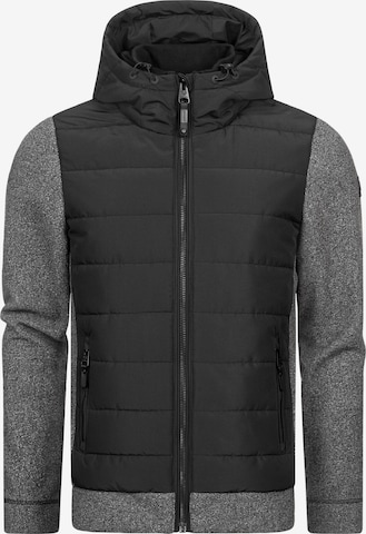 Giacca di mezza stagione 'Doryan' di Ragwear in nero: frontale