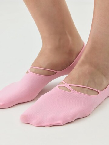 Chaussettes de sport C&City en rose