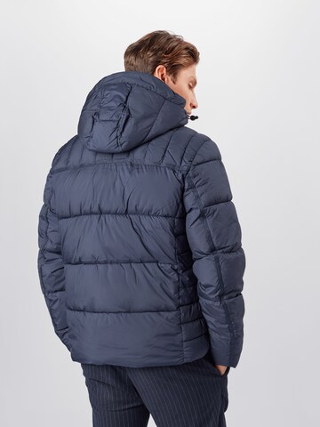 Coupe regular Veste d’hiver TOM TAILOR en bleu