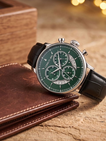 CERRUTI 1881 Zegarek analogowy 'Chronograph Dervio' w kolorze czarny