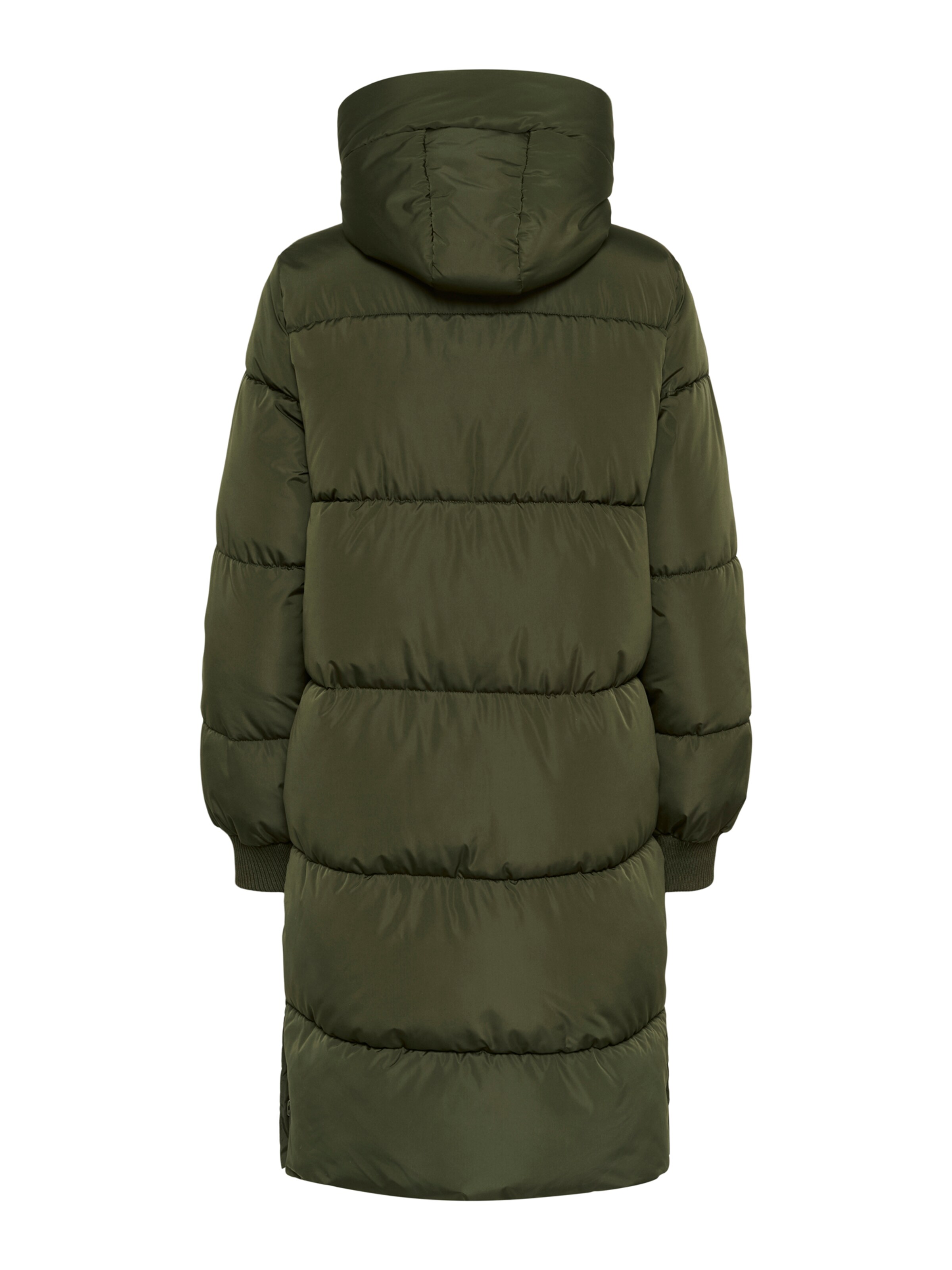 Kaffe Płaszcz zimowy 'KANika' w kolorze zielony