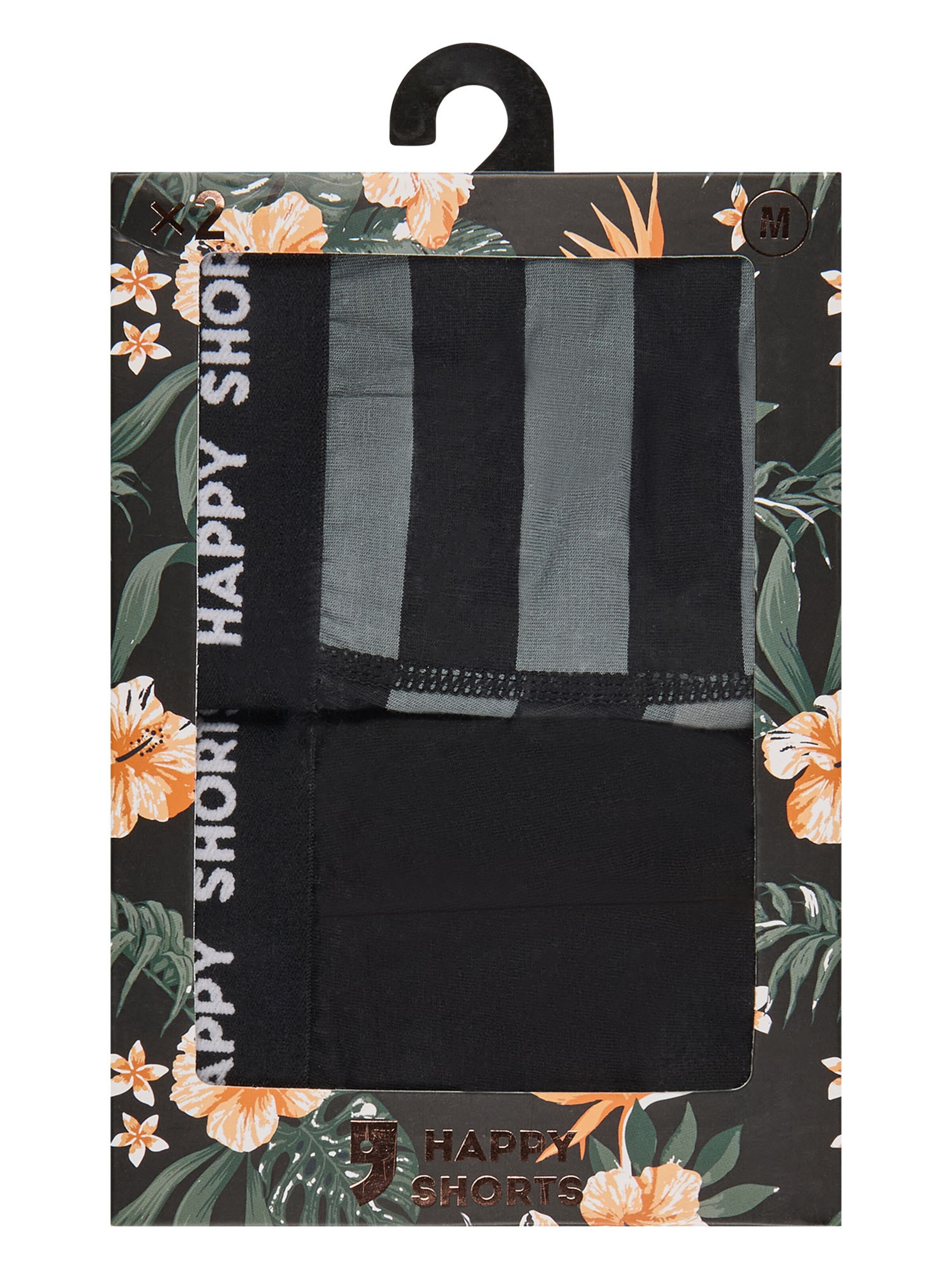 Happy Shorts Boxershorts in Zwart