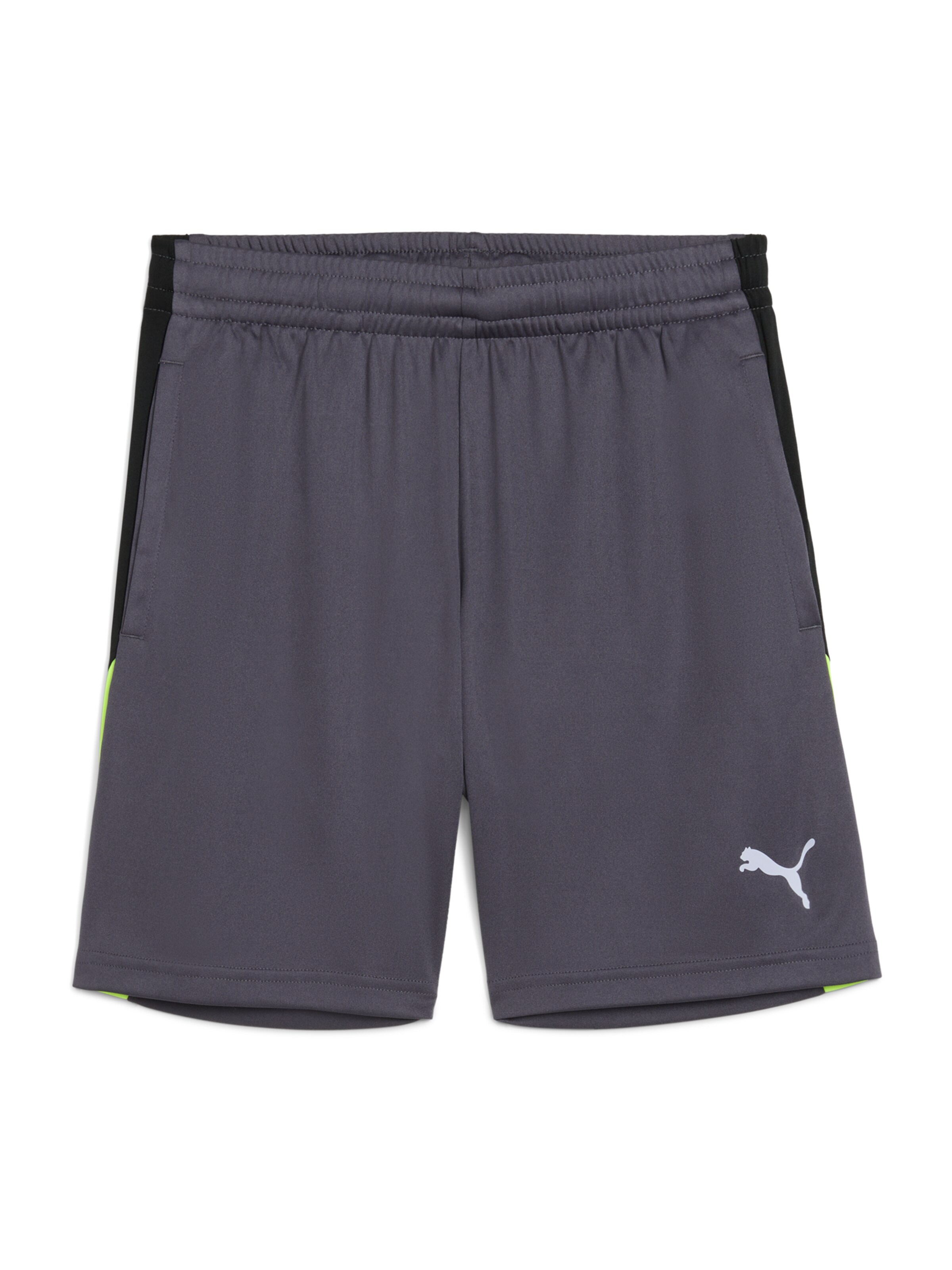 PUMA Regular Sportshorts 'Individual Liga' in Grau: Vorderseite