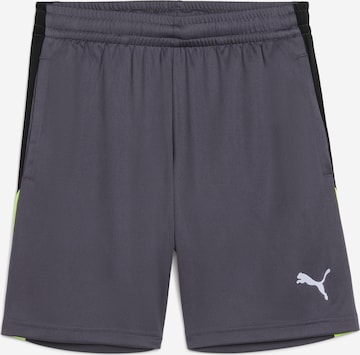 PUMA Sportshorts 'Individual Liga' in Grau: Vorderseite