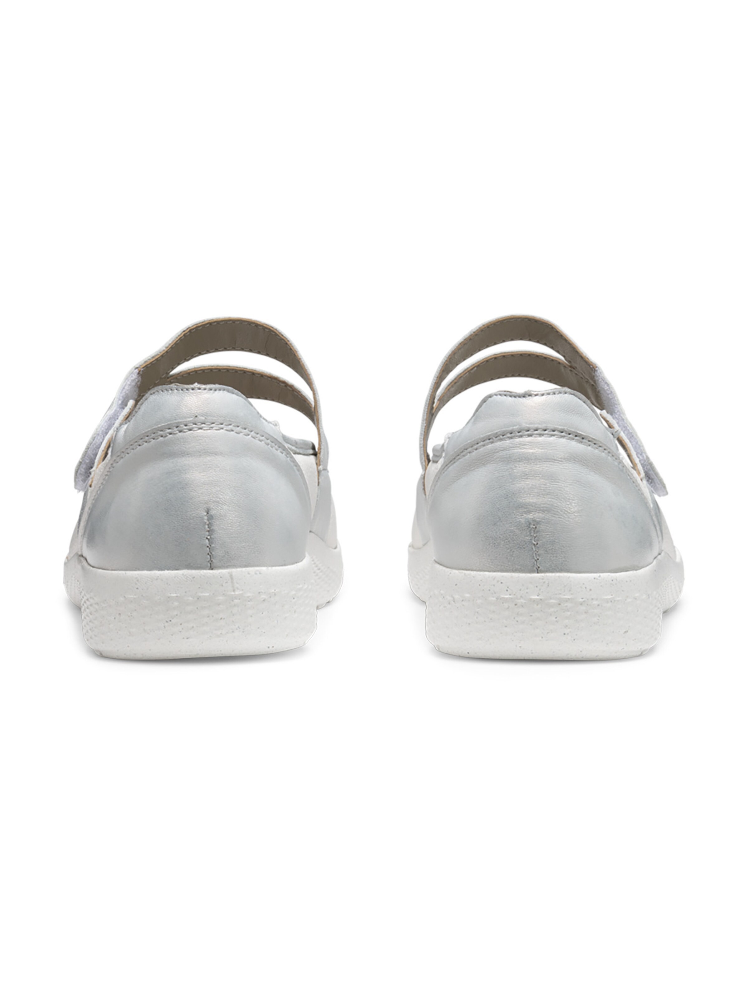 VITAFORM Riemchenballerina in Silber