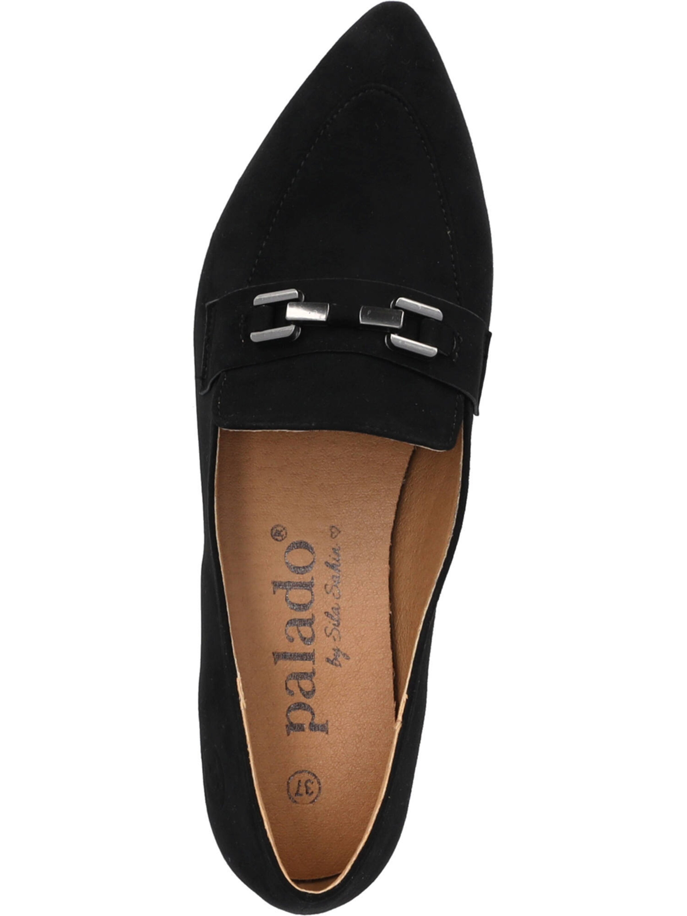 Palado by Sila Sahin Mocassins 'Lixis' in Zwart