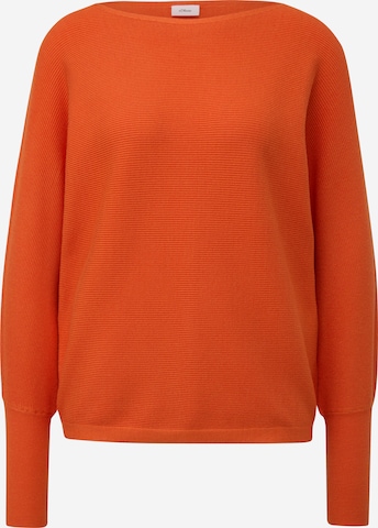 s.Oliver BLACK LABEL - Pullover em laranja: frente