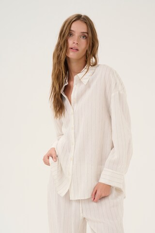 My Essential Wardrobe Blouse 'LimaMW' in Beige: front
