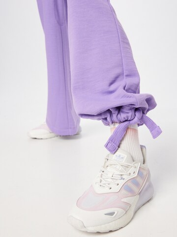 ADIDAS SPORTSWEAR Wide Leg Sporthose 'Dance Versatile ' in Lila