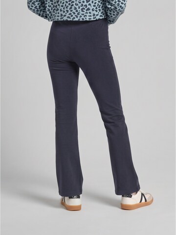 TOM TAILOR Flared Leggings in Blue