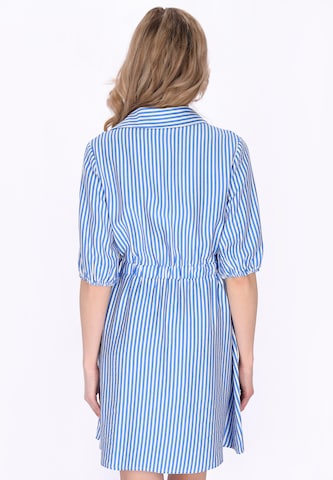 Robe-chemise Usha en bleu