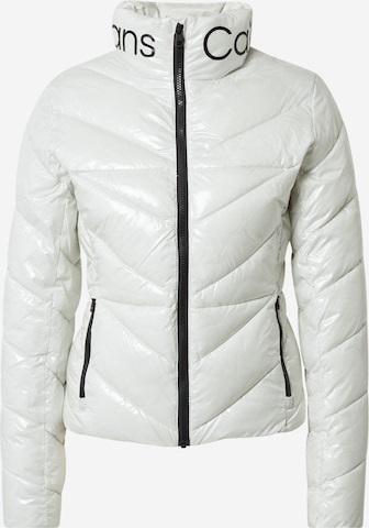 Calvin Klein Jeans Winter jacket in White: front