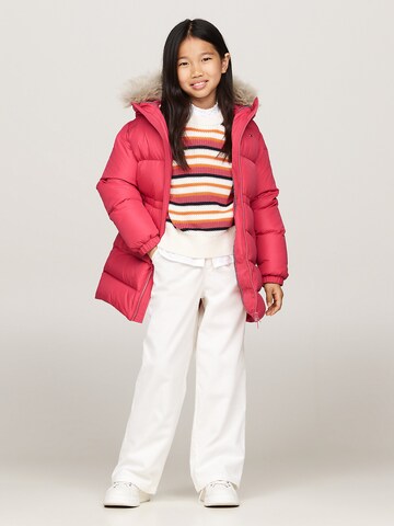 TOMMY HILFIGER Winterjas in Roze: voorkant