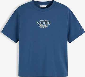 T-shirt 'STUDIO TOMMY' TOMMY HILFIGER en bleu : devant