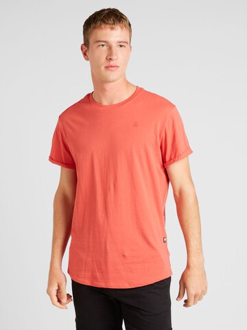 T-Shirt 'Lash' G-Star RAW en rouge : devant