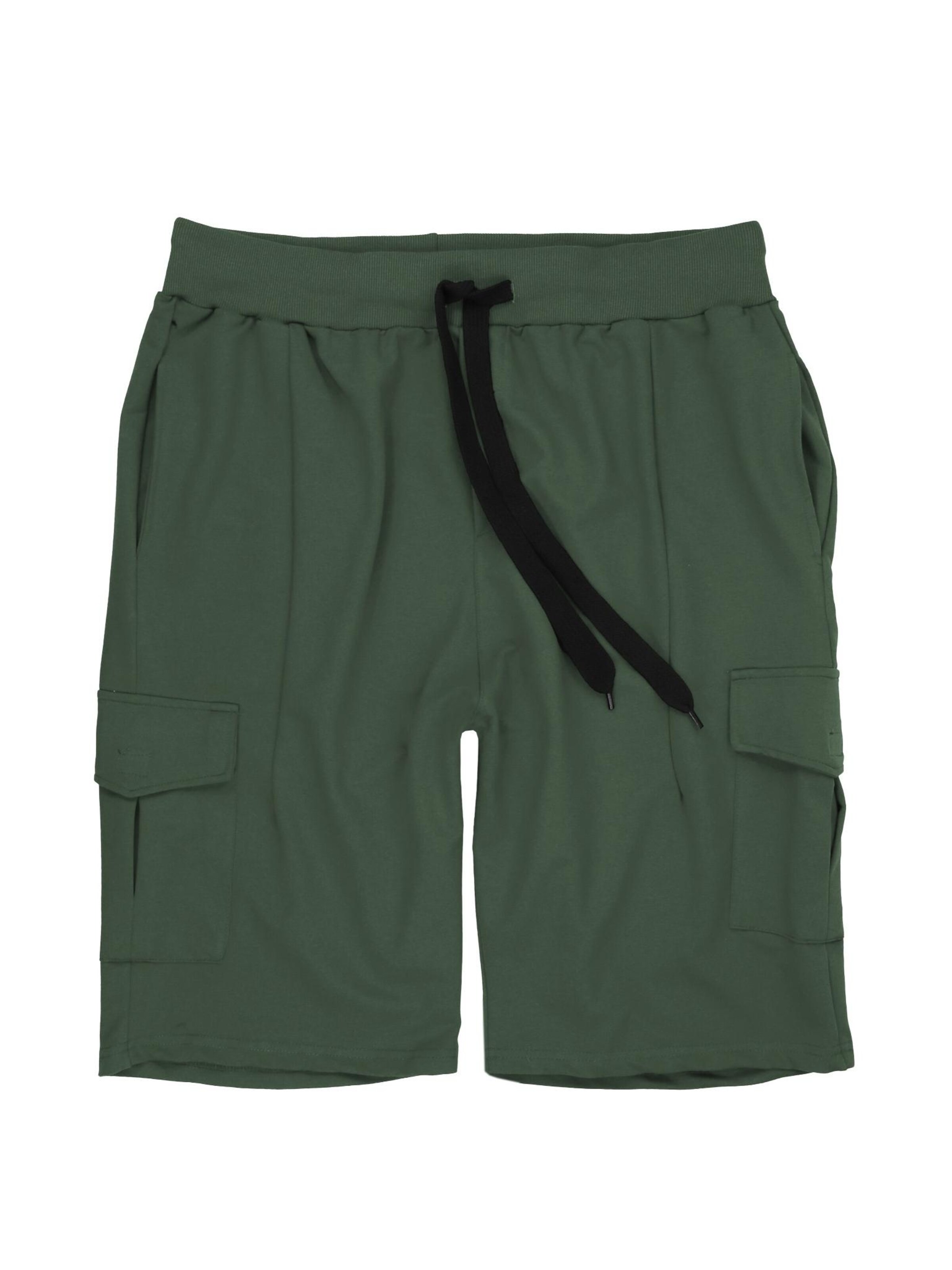 Lavecchia Loosefit Shorts 'LV-2011' in Grün: Vorderseite