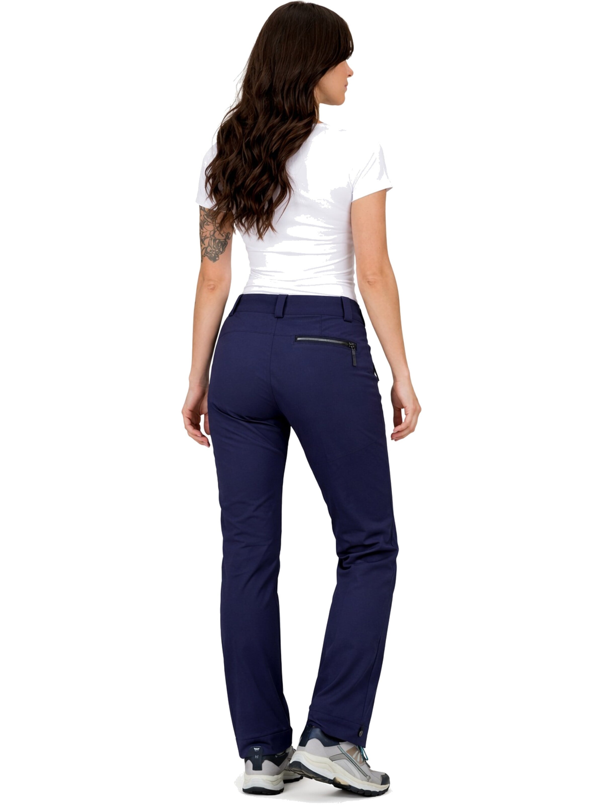 deproc Slimfit Outdoorbroek in Blauw