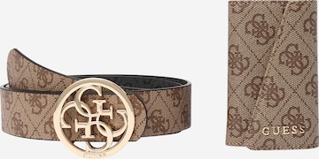 Ceinture GUESS en beige : devant