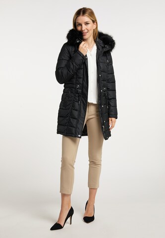 Usha Winter Parka in Black