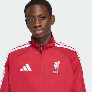 ADIDAS PERFORMANCE - Casaco de treino 'FC Liverpool Anthem' em vermelho