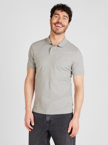 BOSS Orange Shirt 'Passenger' in Grey: front