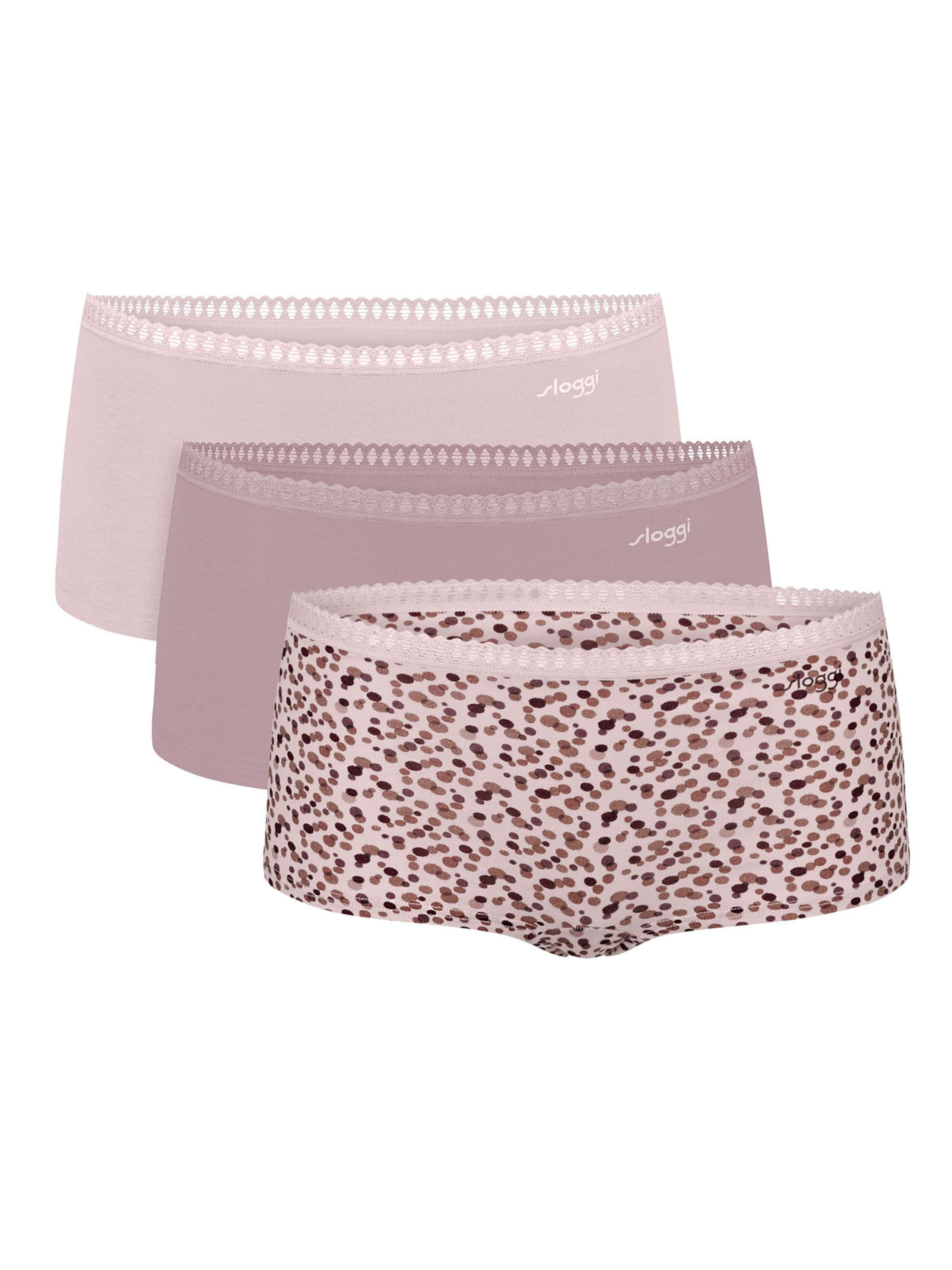 SLOGGI Panty ' Blue GO Crush ' in Pink: front