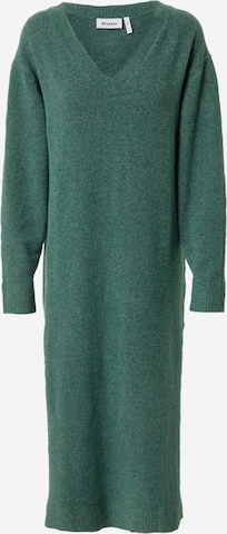 Robes en maille 'Ellen' WEEKDAY en vert : devant