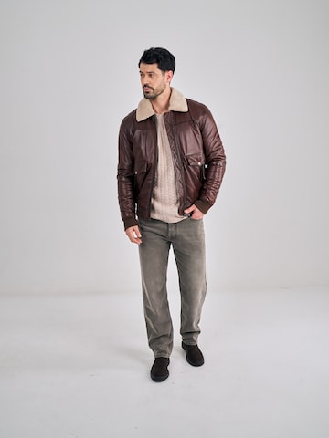 Giacca di mezza stagione 'Maverik' di FREAKY NATION in marrone