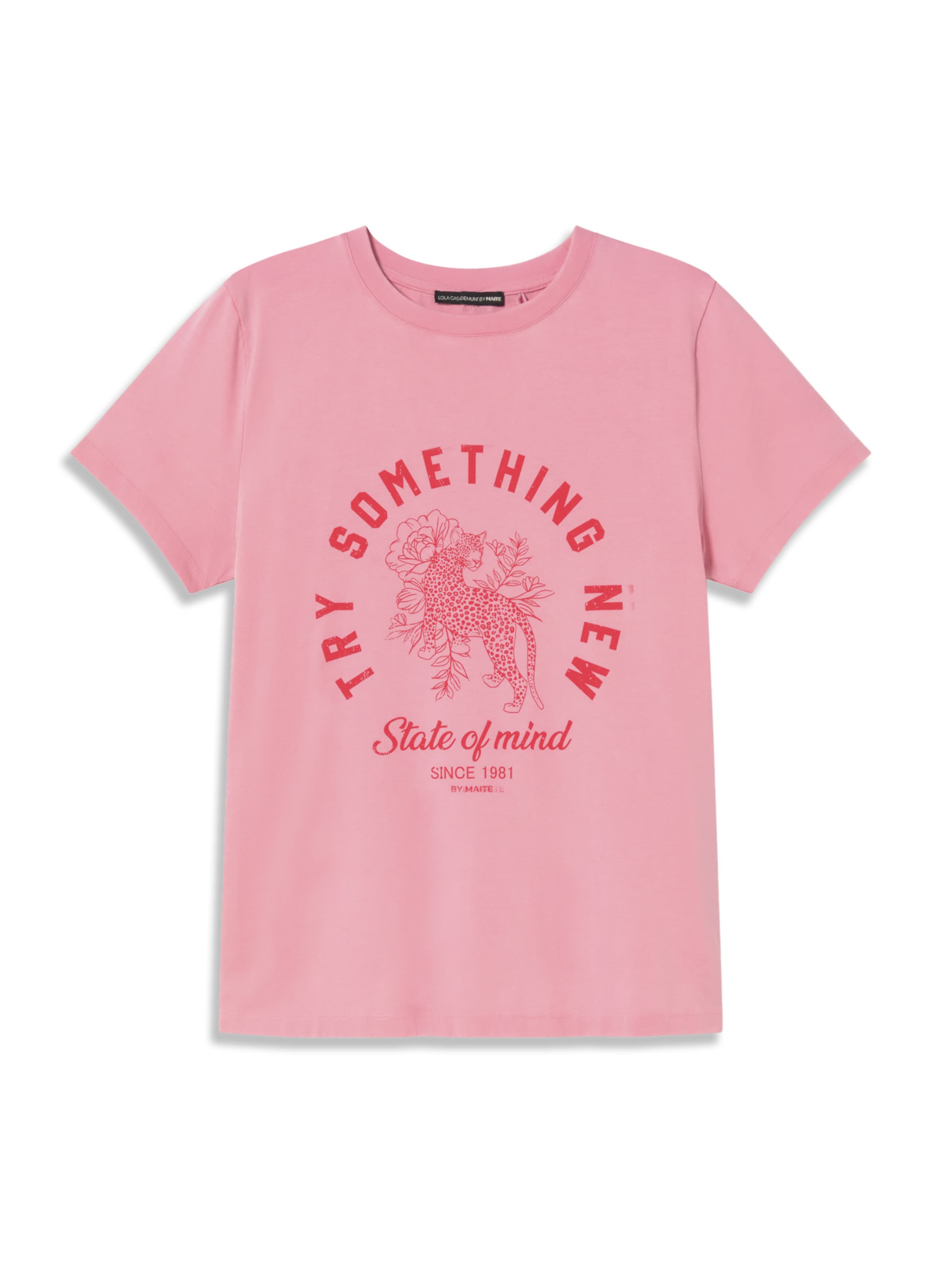 Maglietta Lola Casademunt di colore rosa, Visualizzazione prodotti