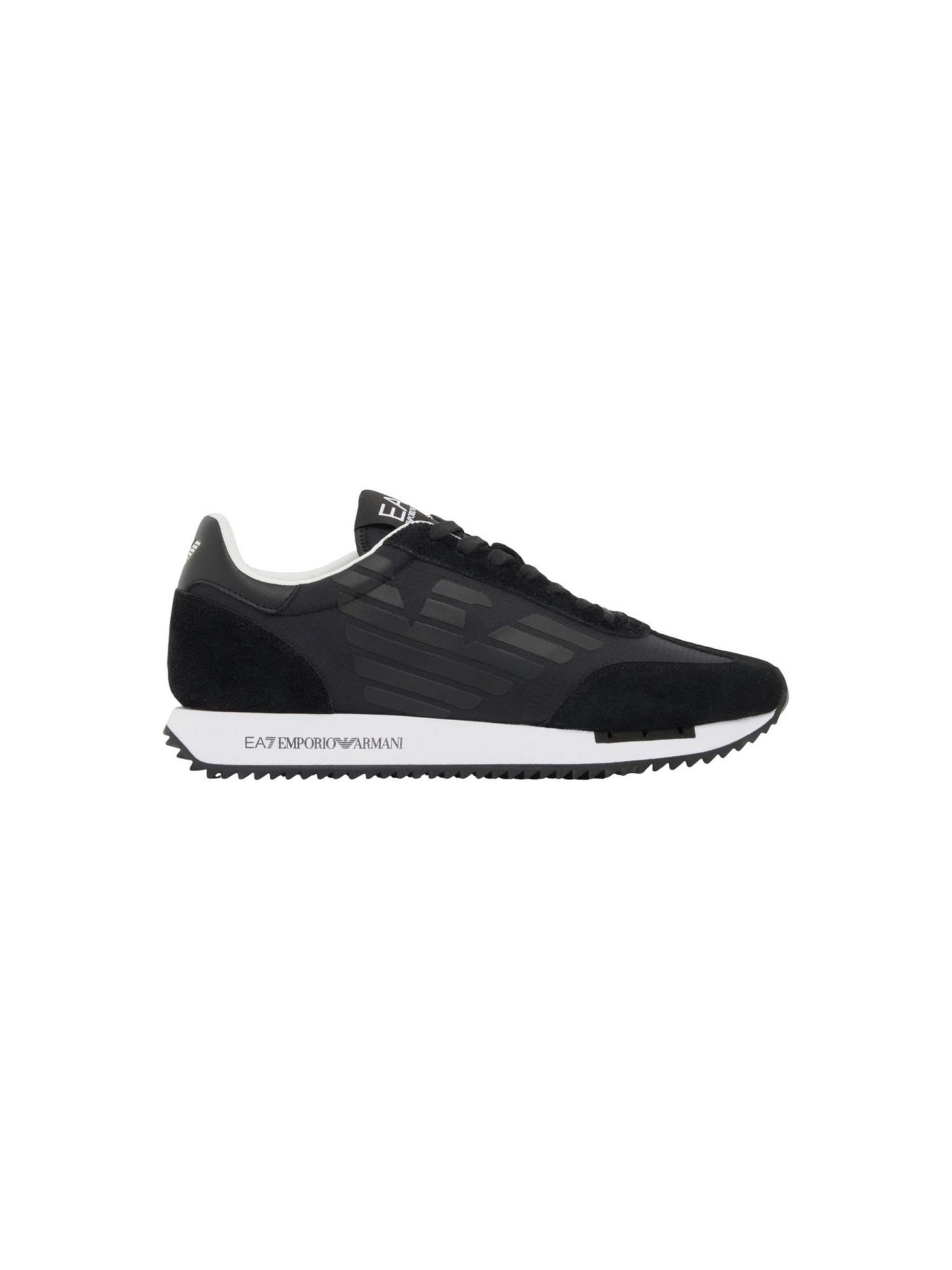 EA7 Emporio Armani - Zapatillas deportivas bajas 'UNISEX 7X000870 AF28085' en negro: frente