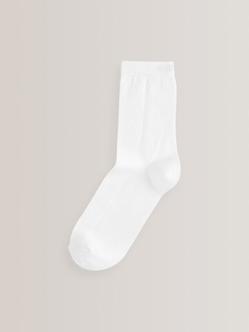 Next Socks in White