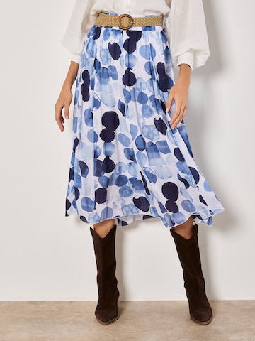 Jupe ' ' Apricot en bleu