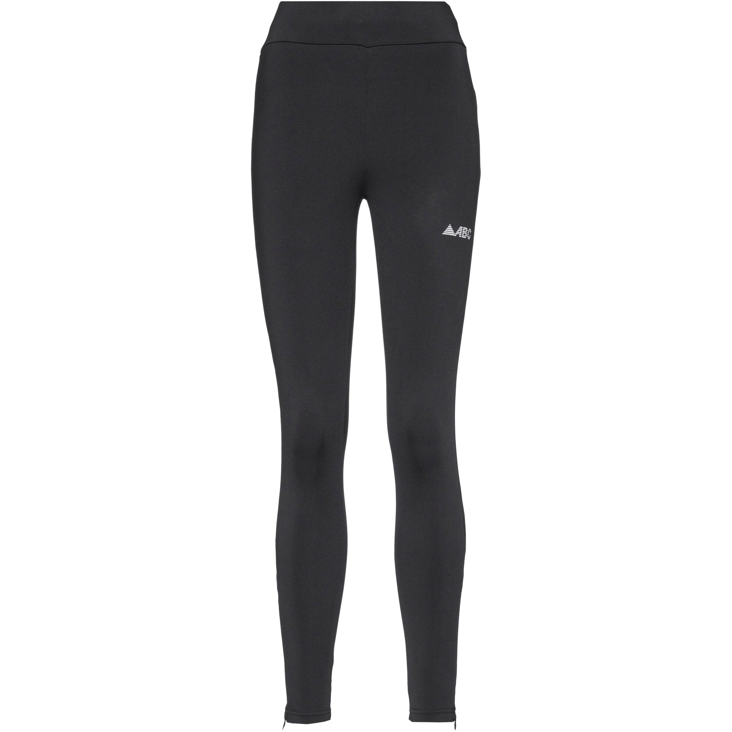 ABC Skinny Sporthose in Schwarz: Vorderseite