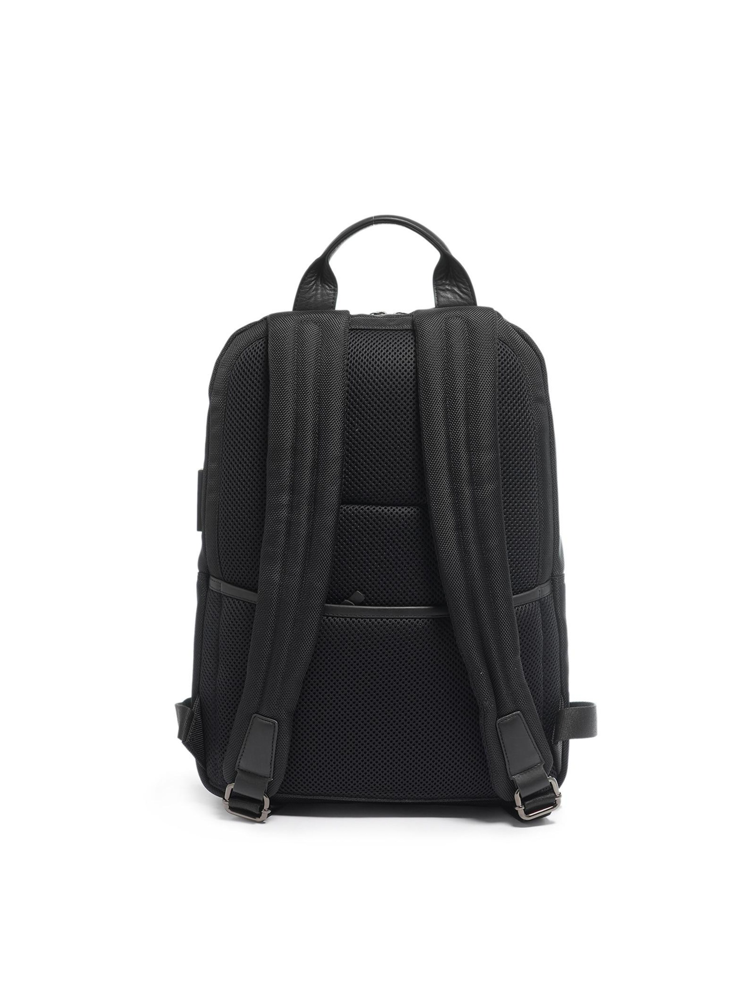 Zaino 'Zaino Uomo Momo Design Ecopelle con Zip - 28x45x20 cm' di Momo Design in nero