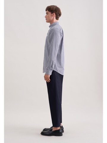 Coupe regular Chemise SEIDENSTICKER en bleu