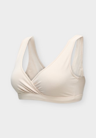 Bustier Soutien-gorge d’allaitement Lindex Maternity en beige