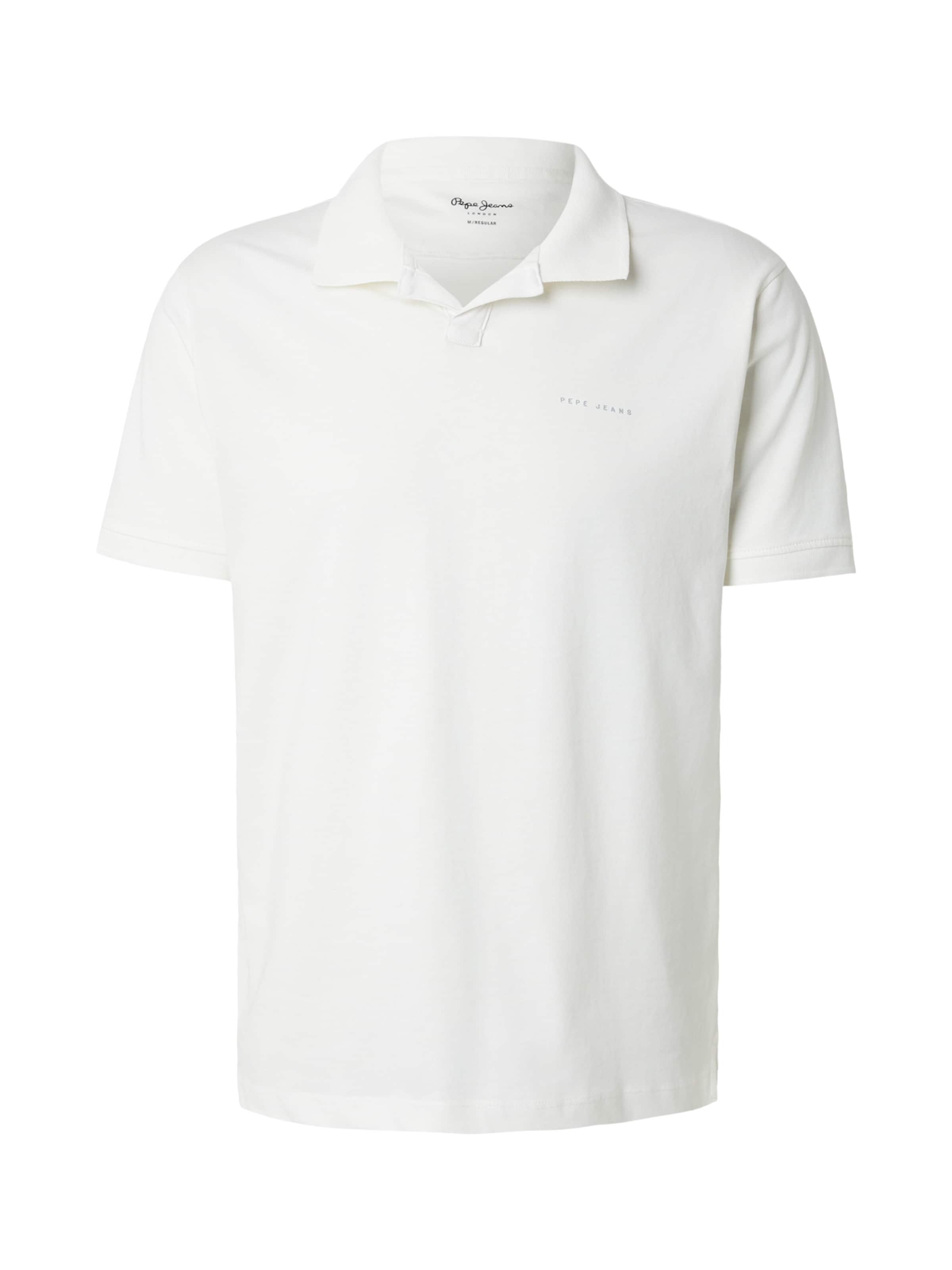 Pepe Jeans - Camiseta en blanco: frente