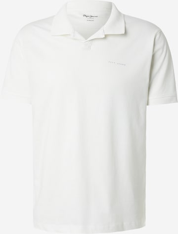 Pepe Jeans - Camiseta en blanco: frente