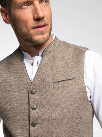 Gilet folklorique 'Elton' SPIETH & WENSKY en marron