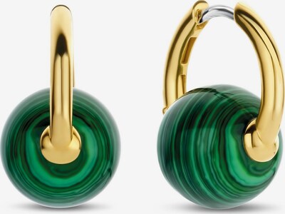 Ti Sento Milano Ohrringe in gold / dunkelgrün / silber, Produktansicht