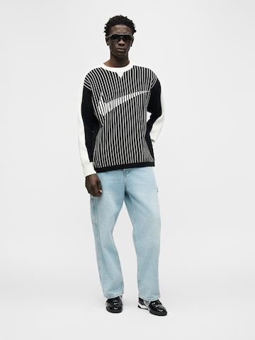 Nike Sportswear Sweter 'CLUB' w kolorze czarny